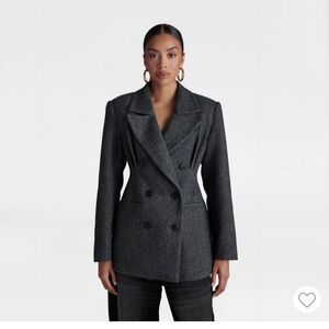 KBB by Kahlana Women's Double-Breasted Blazer - NWT